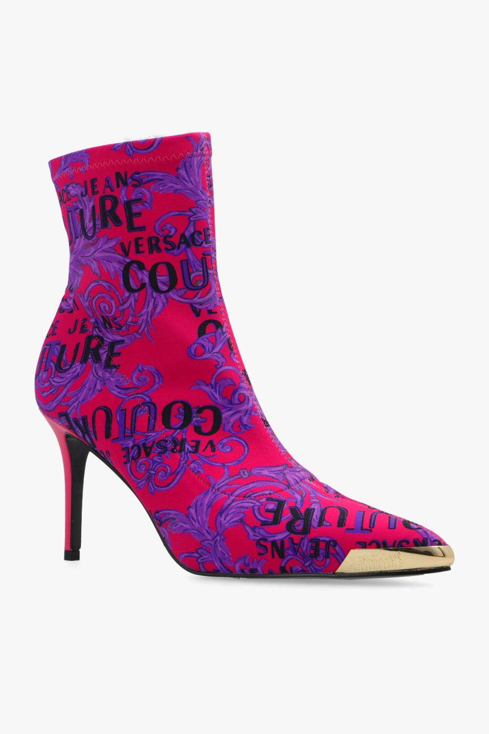 IetpShops Morocco Pink Scarlett heeled ankle boots Versace